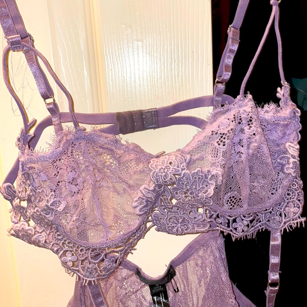 Lavender lingerie